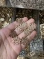 METAL SARI BÜYÜK GÜL APARATI (50 gram)