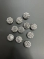ESKİTME GÜMÜŞ BONCUK (500 gram - 130 adet)