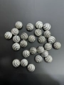 ESKİTME GÜMÜŞ BONCUK (500 gram - 180 adet)