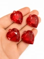 AKRİLİK KIRMIZI KALP (500 gram - 165 adet)