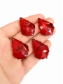AKRİLİK BORDO YAPRAK (500 GRAM - 145 ADET)