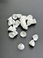 Akrilik Beyaz Boncuk 500 Gram