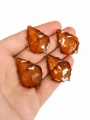 AKRİLİK ACI KAHVE YAPRAK (500 GRAM - 145 ADET)