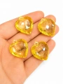 AKRİLİK SARI KALP (500 gram - 165 adet)