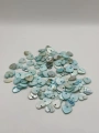 DOĞAL TURKUAZ KALP SEDEF (25 GRAM - 55 ADET)