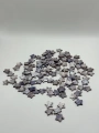 DOĞAL LİLA SEDEF YILDIZ BONCUK (25 GRAM - 65 adet)