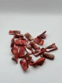 DOĞAL KIRMIZI SEDEF BONCUK (25 GRAM - 8 ADET)