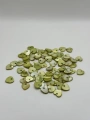DOĞAL YEŞİL KALP SEDEF (25 GRAM - 55 ADET)