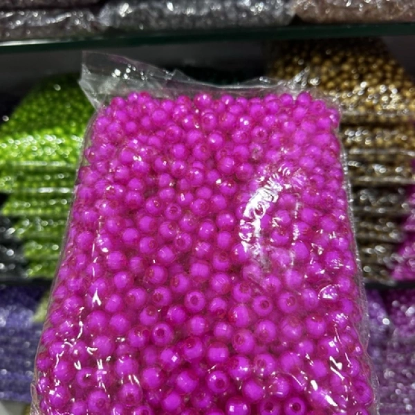 10 mm yuvarlak çanta boncuğu (500 gr)