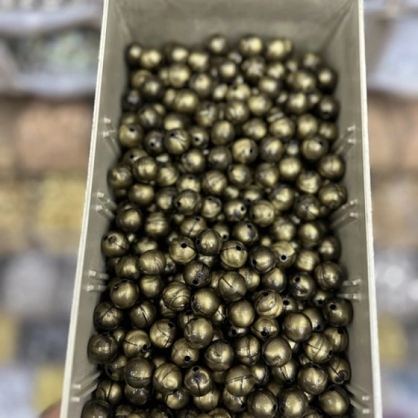 14 mm antik yeşil boncuk (500 gr)