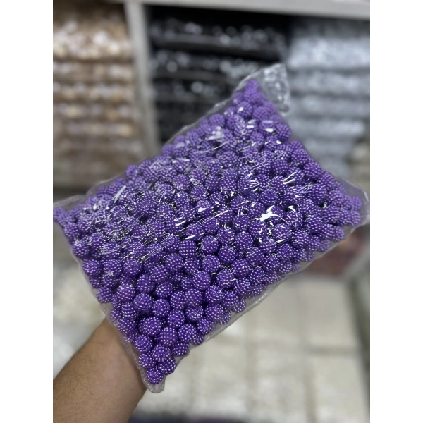 14 mm Böğürtlen Boncuk 500 Gram