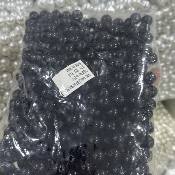 14 mm siyah lüx inci (500 gr)