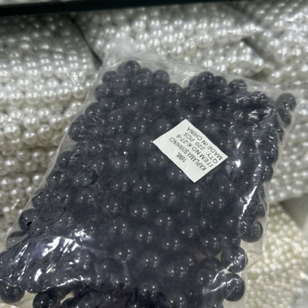 16 mm siyah lüx inci (500 gr)