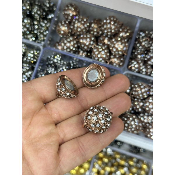 20 MM Taşlı Mıknatıslı Kolye ve Bileklik Kapama – Adet