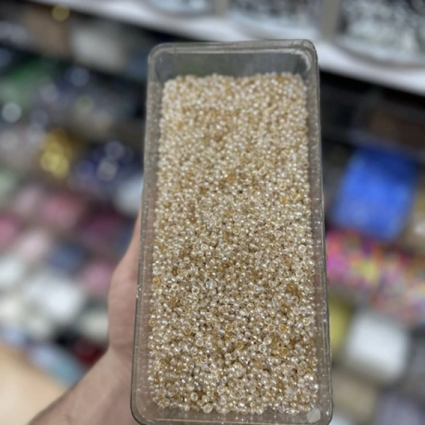 4 mm Basık Janjanlı Boncuk (100 gram)