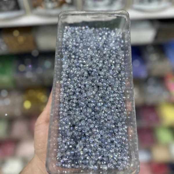 6 mm Basık Janjanlı Boncuk (100 gram)