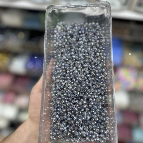 6 mm Dünya Janjanlı Boncuk (100 gram)