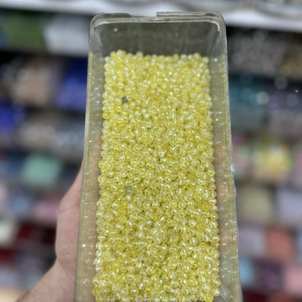 6 mm Dünya Janjanlı Boncuk (100 gram)