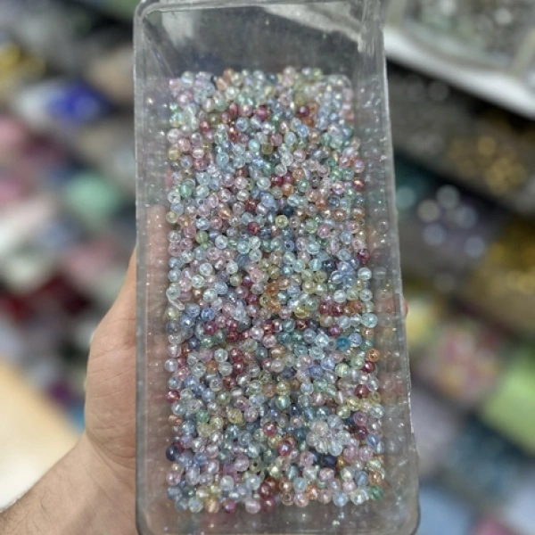 6 mm Dünya Janjanlı Boncuk (100 gram)