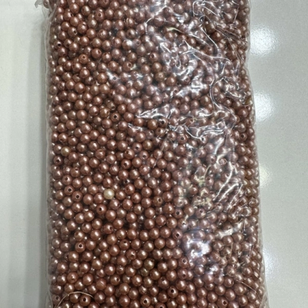 6 mm renkli inci (500 gr)