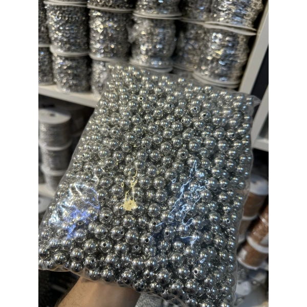 12 MM NİKEL CCB LÜX İNCİ (500 gr)