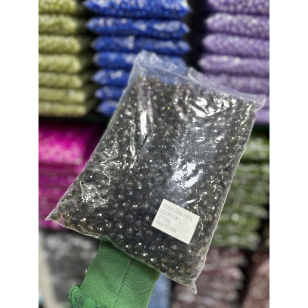 10 MM ŞEFFAF DÜNYA ÇANTA BONCUĞU (500 GRAM)