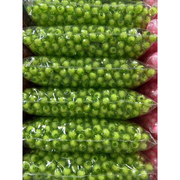 10 MM ŞEFFAF DÜNYA ÇANTA BONCUĞU (500 GRAM)