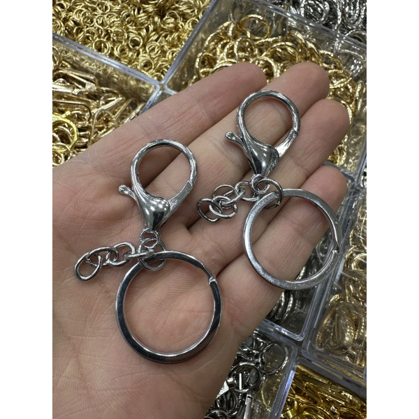 Papağanlı Anahtarlık Halkası