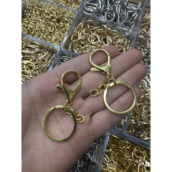 Papağanlı Anahtarlık Halkası