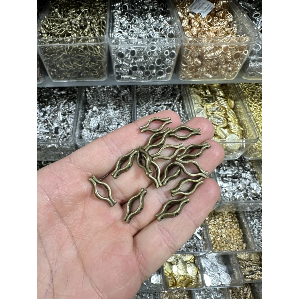 METAL ANTİK YEŞİL DUDAK APARATI (50 gram)