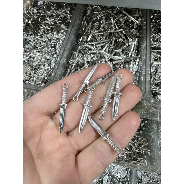 METAL GÜMÜŞ BIÇAK (50 gram)