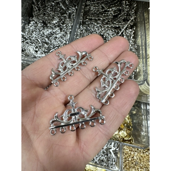 METAL GÜMÜŞ 6’LI KAPAMA (50 gram)