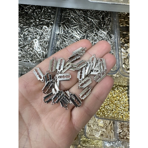 METAL GÜMÜŞ SALLANTI JİLET (50 gram)