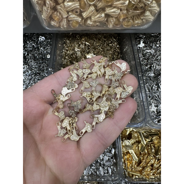 METAL SARI SALLANTI OSMANLI TUĞRASI (50 gram)