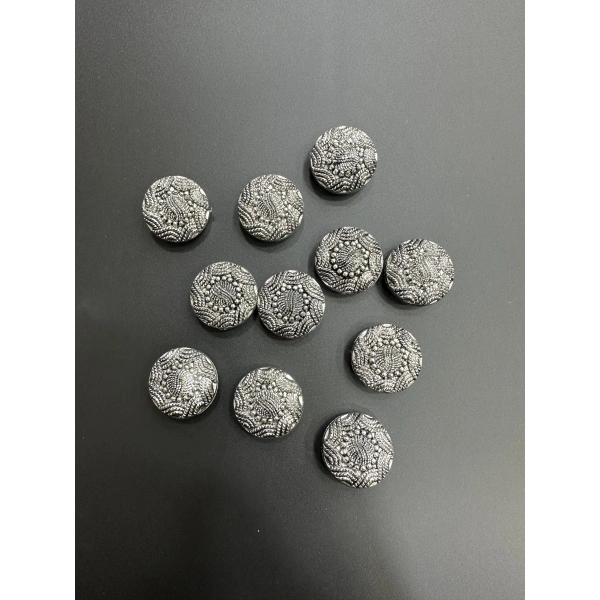 ESKİTME GÜMÜŞ BONCUK (500 gram - 130 adet)
