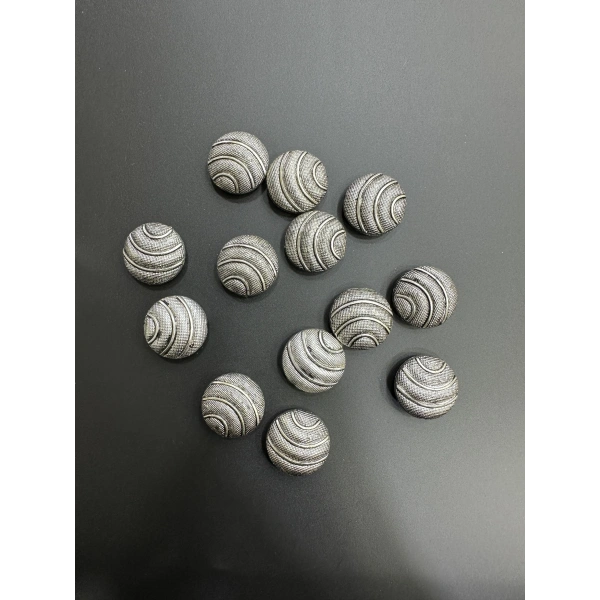 ESKİTME GÜMÜŞ BONCUK (500 gram - 180 adet)