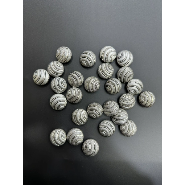 ESKİTME GÜMÜŞ BONCUK (500 gram - 180 adet)