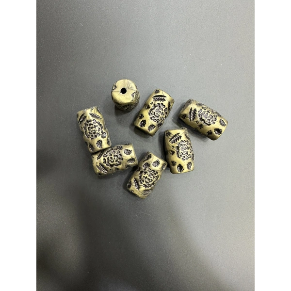 ANTİK YEŞİL BONCUK (500 gram - 65 adet)