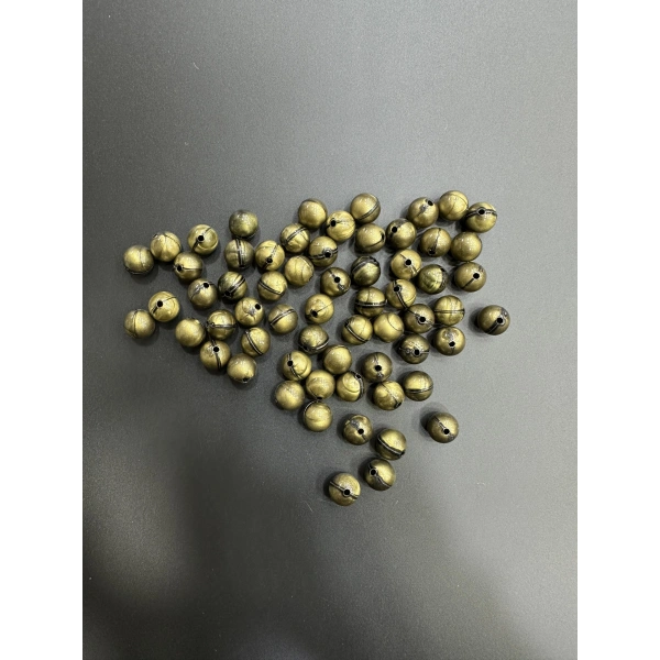 10 MM ANTİK YEŞİL BONCUK (500 gram - 840 adet)