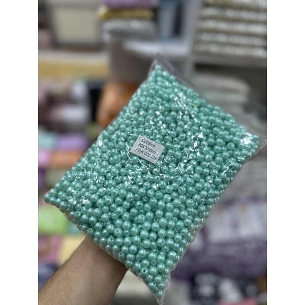 8 MM RENKLİ İNCİ (500 gram)