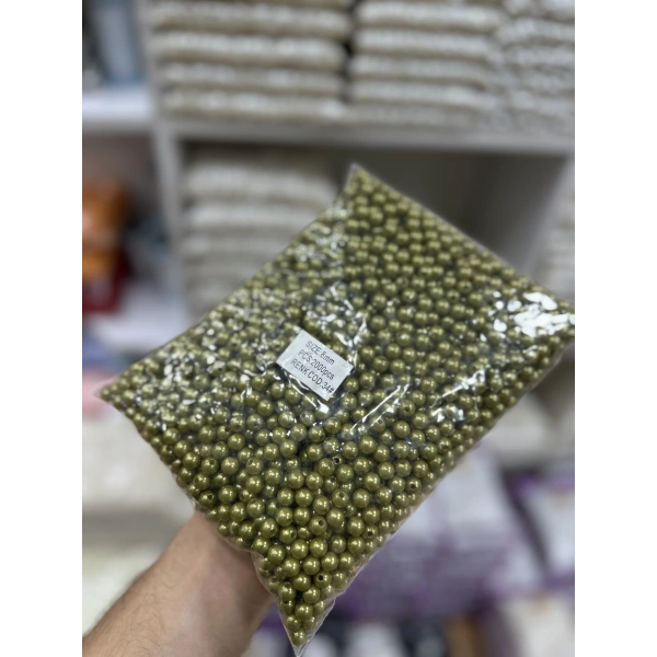 8 MM RENKLİ İNCİ (500 gram)