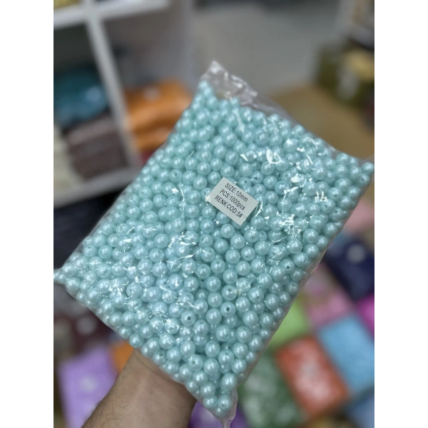 10 MM RENKLİ İNCİ (500 gram)