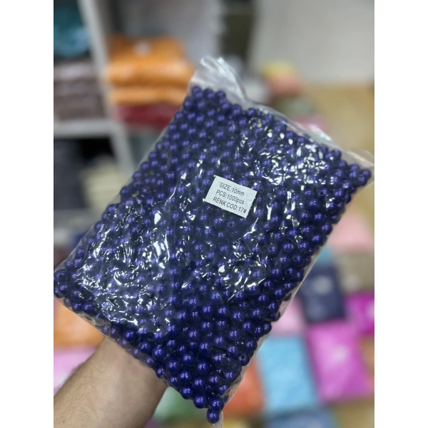 10 MM RENKLİ İNCİ (500 gram)