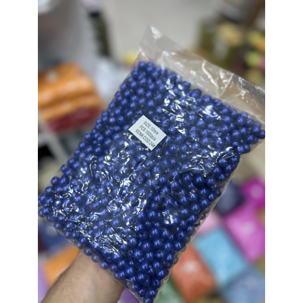 10 MM RENKLİ İNCİ (500 gram)