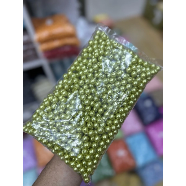 10 MM RENKLİ İNCİ (500 gram)