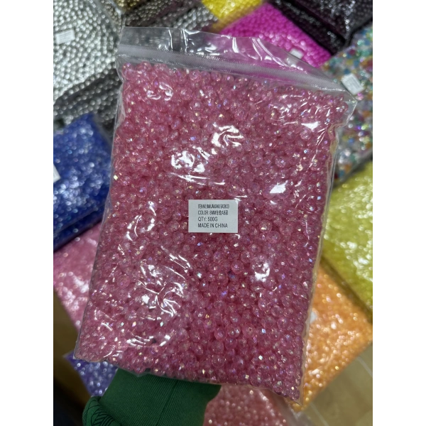 8 MM JANJANLI BASIK BONCUK (500 GRAM)