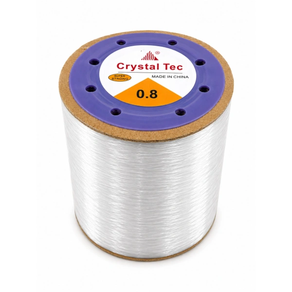 0.8 mm Lastikli Misina 1000 Metre – Dayanıklı Elastik Takı İpi