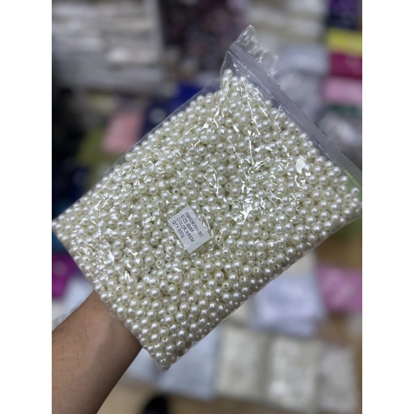 8 mm Krem Normal İnci 500 Gram