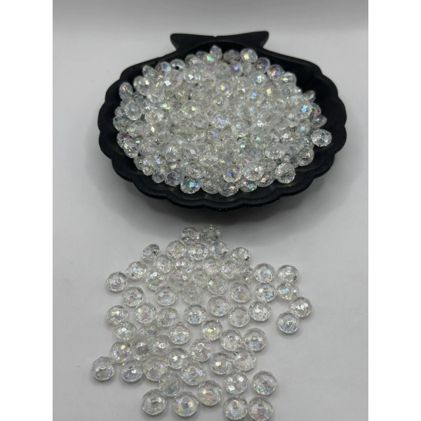 8 mm janjanlı akrilik boncuk