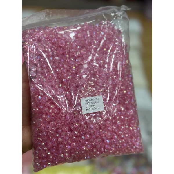 8 mm janjanlı akrilik boncuk